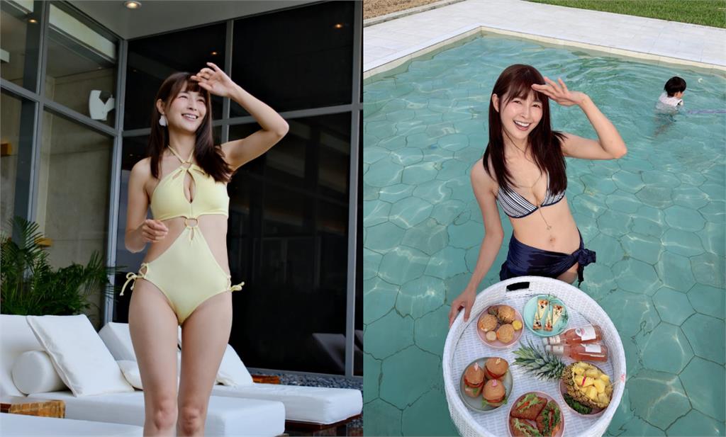 辣妹脫衣玩水「跑出超多小櫻桃」！竟是「3寶媽女星」網震撼：真是本人？