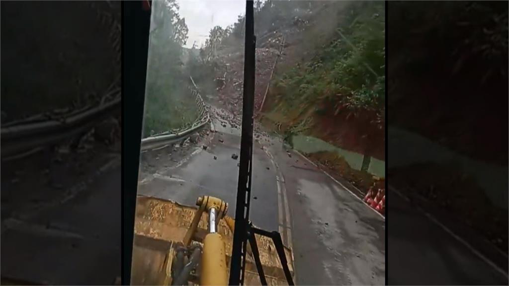 連日雨勢、震不停　直擊宜蘭台7甲線大規模崩落