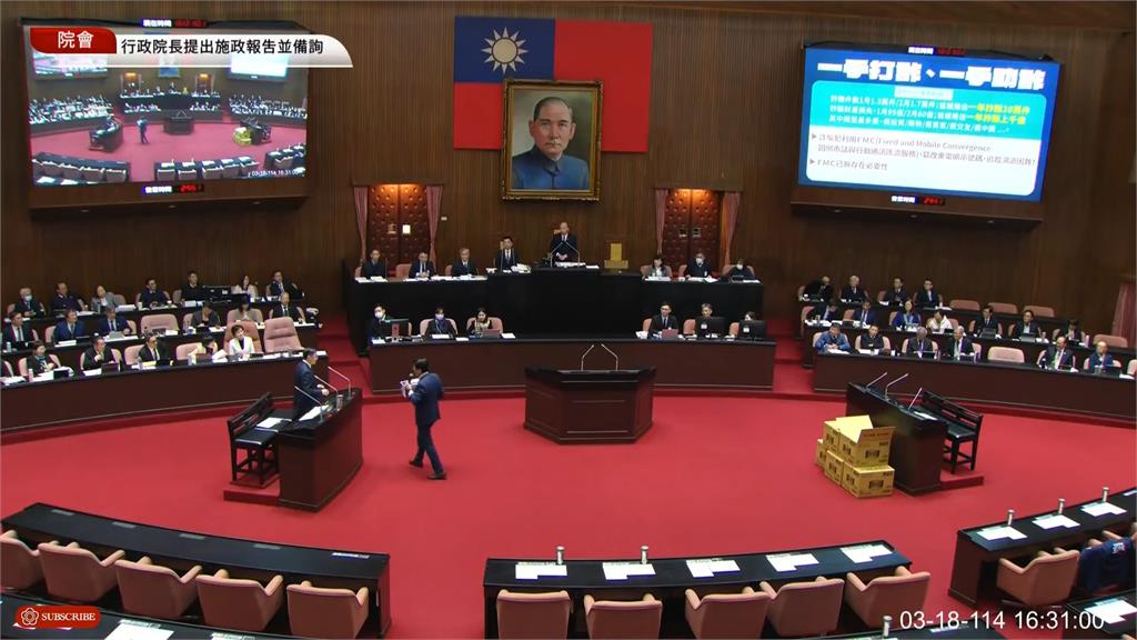 快新聞/謝龍介質詢送卓榮泰衛生紙! 開酸:災民說行政院沒衛生紙用很可憐