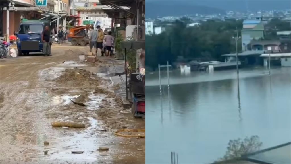 共伴雨炸宜蘭「吊車大王出手了」！霸氣宣布「3寶貝待命中」網讚：真男人