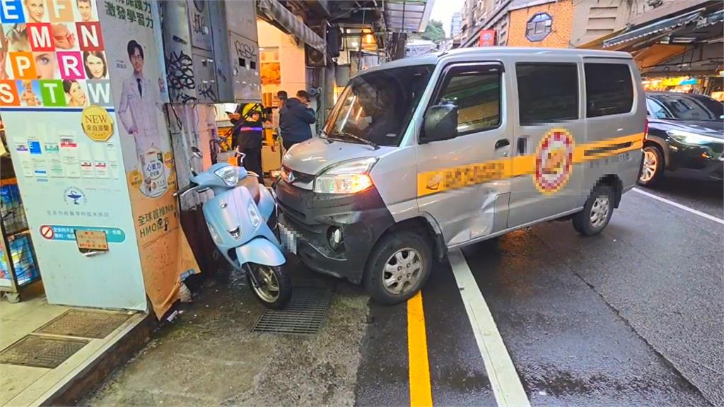 快新聞／基隆偷車男市區狂飆「連撞5車」　中山高中前遭警破窗壓制