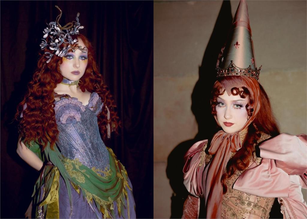 Chappell Roan「國王新衣」現身葛萊美！酒紅紗裙只靠「2顆珠寶」掛胸前