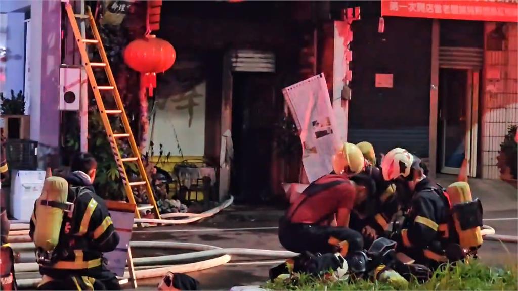 桃園養生會館1樓凌晨驚傳火警 2、3樓救出8人「財損約3萬元」