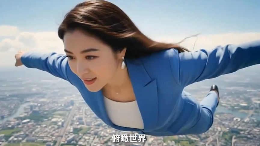 「新聞觀測站」劉方慈變身神力超人　台灣電視圈首支全AI宣傳曝光！