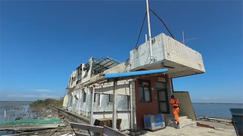 七股海堤附近仍未修復 將軍漁港業者無法開業生計受阻