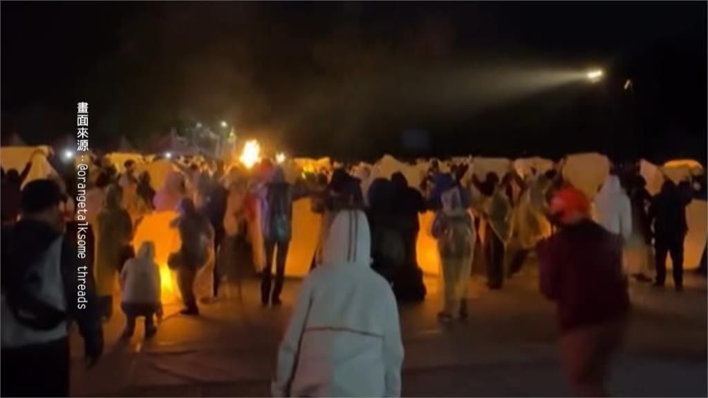 平溪天燈節今晚登場! 20呎馬年主燈亮相 全場驚呼連連