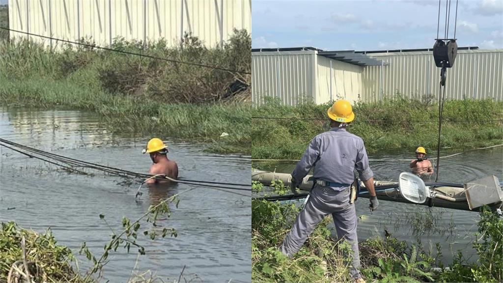 台電哀求藍委:別再傷害搶修弟兄!賣命救災照「遭酸情勒」他怒轟無良立委