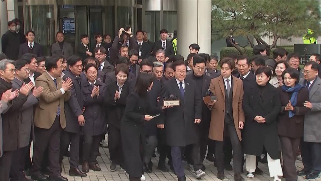 南韓最大在野黨魁「李在明」官司纏身 「教唆偽證」案獲判無罪
