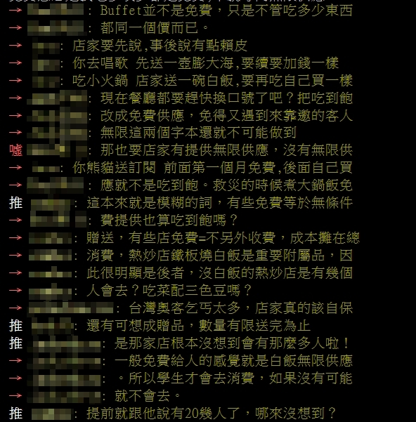 白飯之亂狂燒!他問「免費算吃到飽嗎?」 網掀論戰:消費前要講清楚