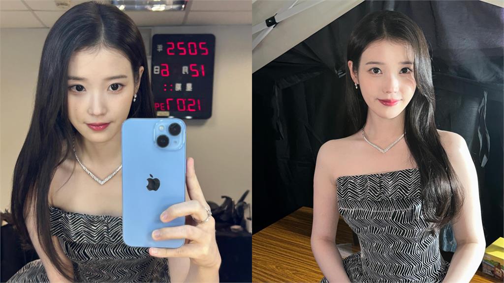 IU曬神顏對鏡拍吸逾7200人留言!台灣粉絲驚見「1亮點」急喊:跟我一樣