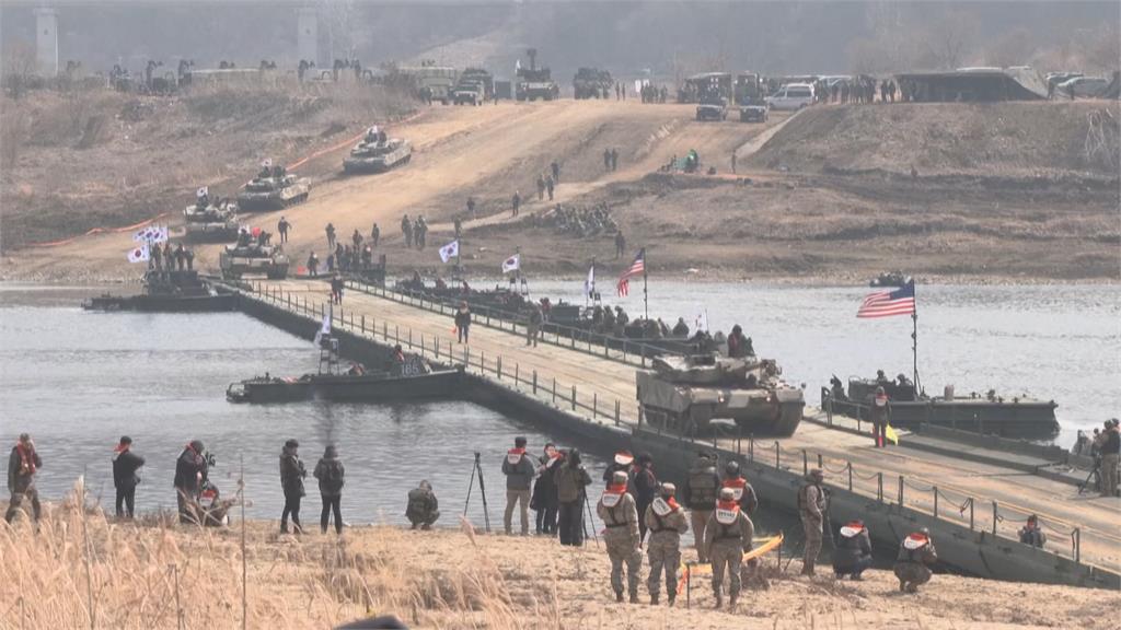 美韓「自由護盾」軍演登場　野外訓練項目縮水至22場