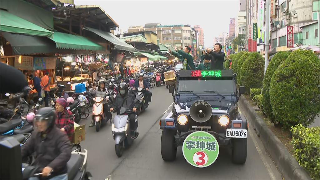 快新聞／余天陪李坤城車隊掃街三重！　曝對賴清德說：只要需要隨時都可找我