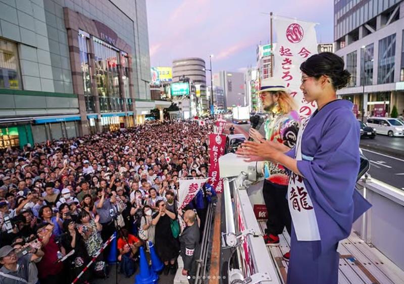 「日本女戰神」現身中國大使館重砲開嗆!喊「台灣有事不能不管」意外落選網打氣