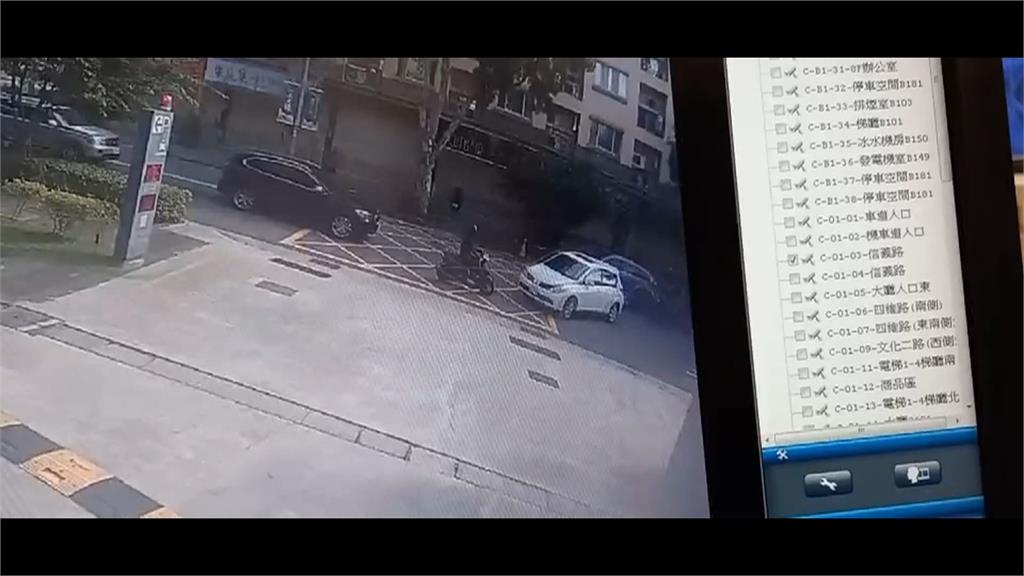 王瞳上班途中驚傳車禍意外！　機車突衝撞釀轎車頭毀損