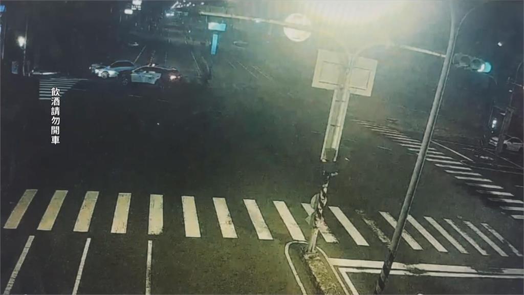 酒駕心虛!台南轎車違規遭攔 加速逃逸自撞民宅