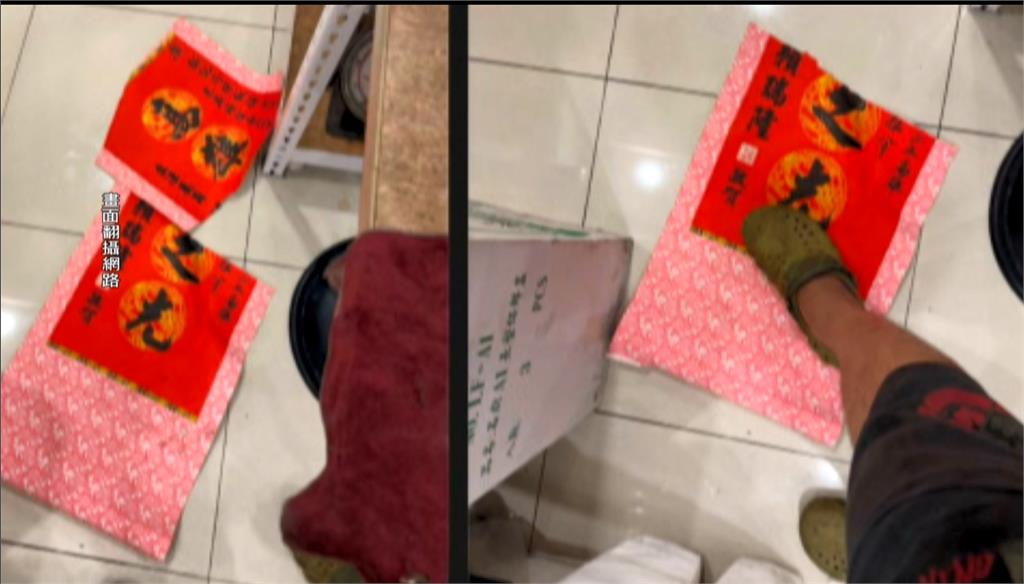 撕毀賴瑞隆賀聯被抵制！　肉燥飯名店喊冤　賴瑞隆「神救援」
