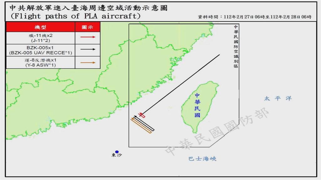 中國無人機侵擾日本領空　日媒：以台灣有事演練A2AD
