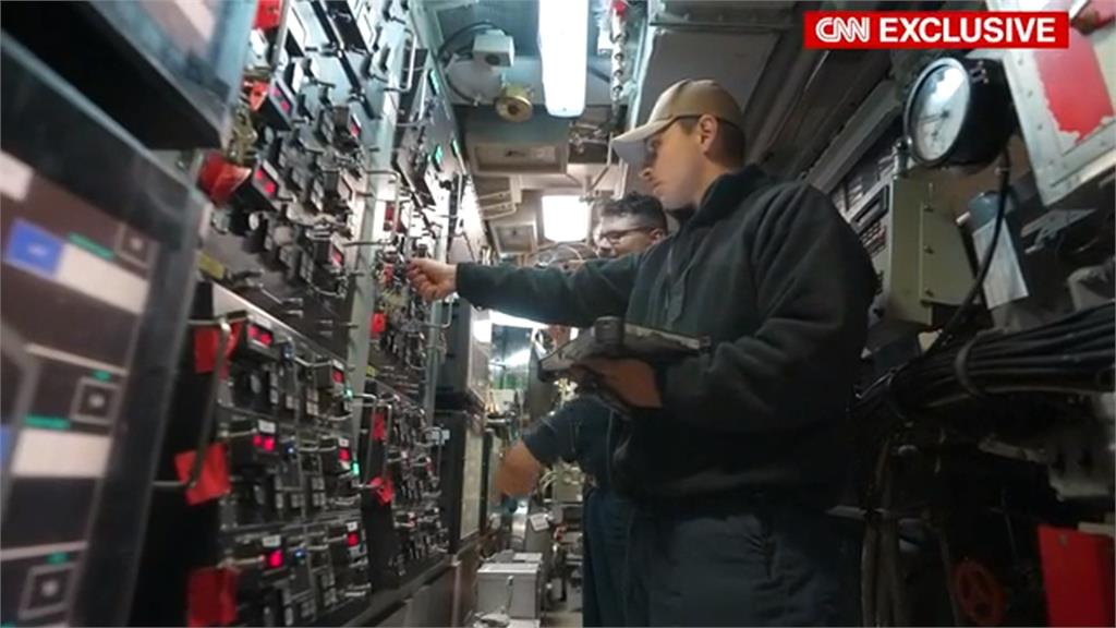 美軍「密西西比號」核動力戰艦　CNN記者獨家登艦直擊