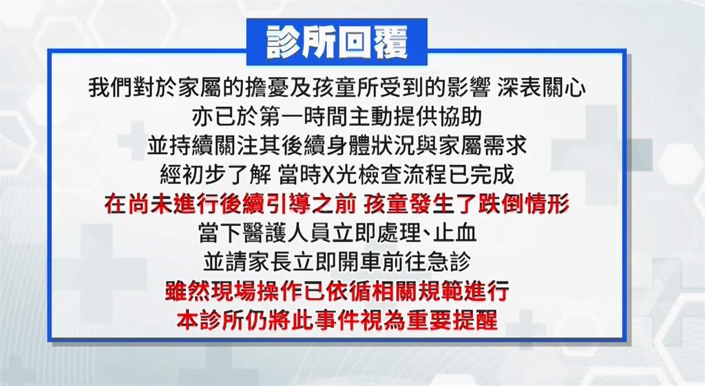 4歲童看牙科從椅子重摔下巴縫5針 家長控院方處理消極