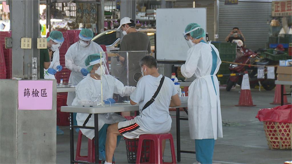 台中十甲旺市場攤商確診 休市篩檢消毒今復市買氣銳減