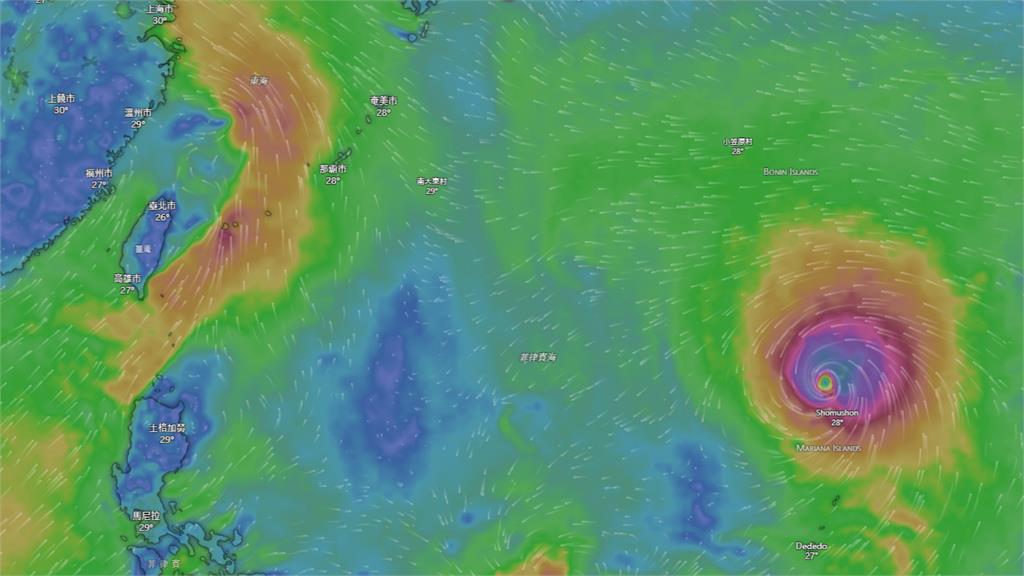 簡拉維颱風生成「西南風炸雨」至下週二！中颱沙德爾接力報到「最快這天逼近」