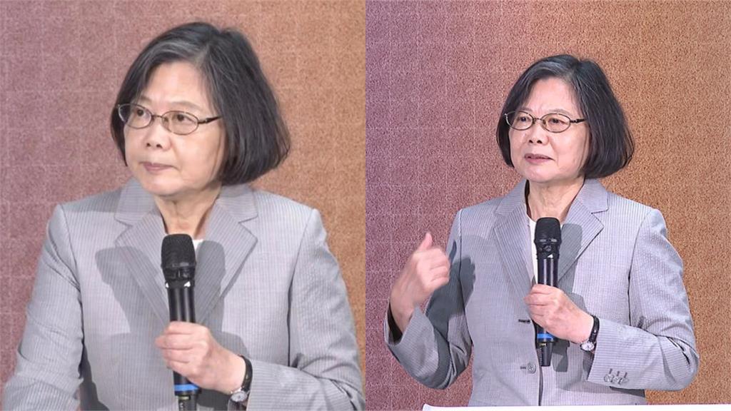 蔡英文爆料李登輝脫稿片瘋傳!網見「小英整頭爆改近況」猛放大:新造型?