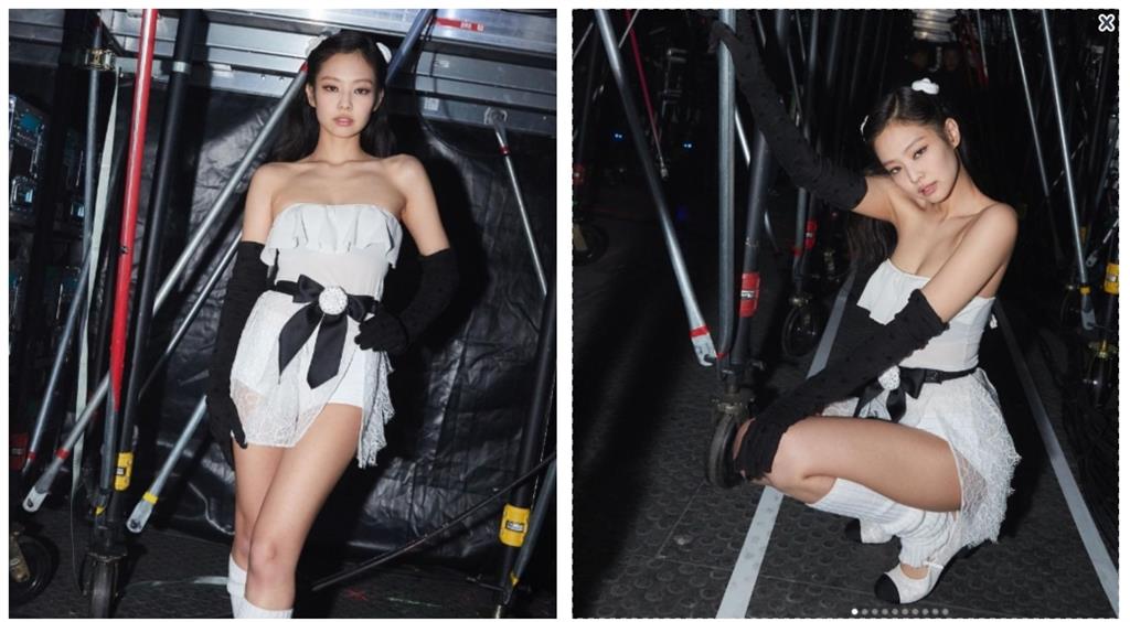 Jennie演唱會辣穿透視芭蕾裝!被「神秘男」抱起網怒:放開她