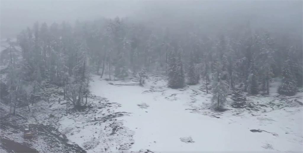 新疆「8月初雪」超罕見!積雪達10公分居民驚呆:這場雪來得太早