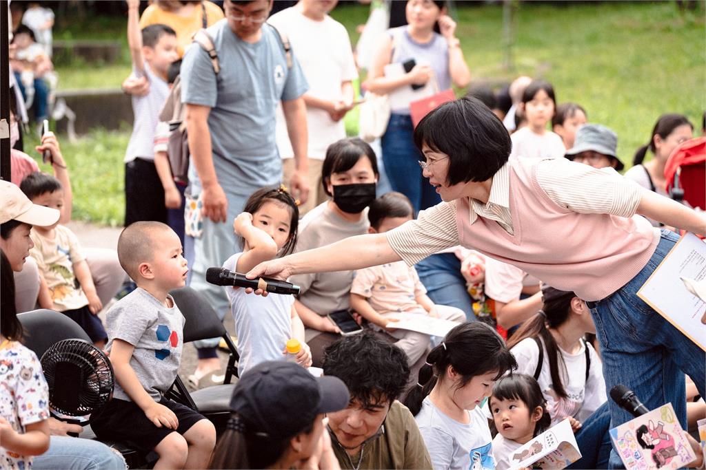 快新聞／「水獺媽媽」現身中和說故事　蘇巧慧曝心願：打造友善育兒城市