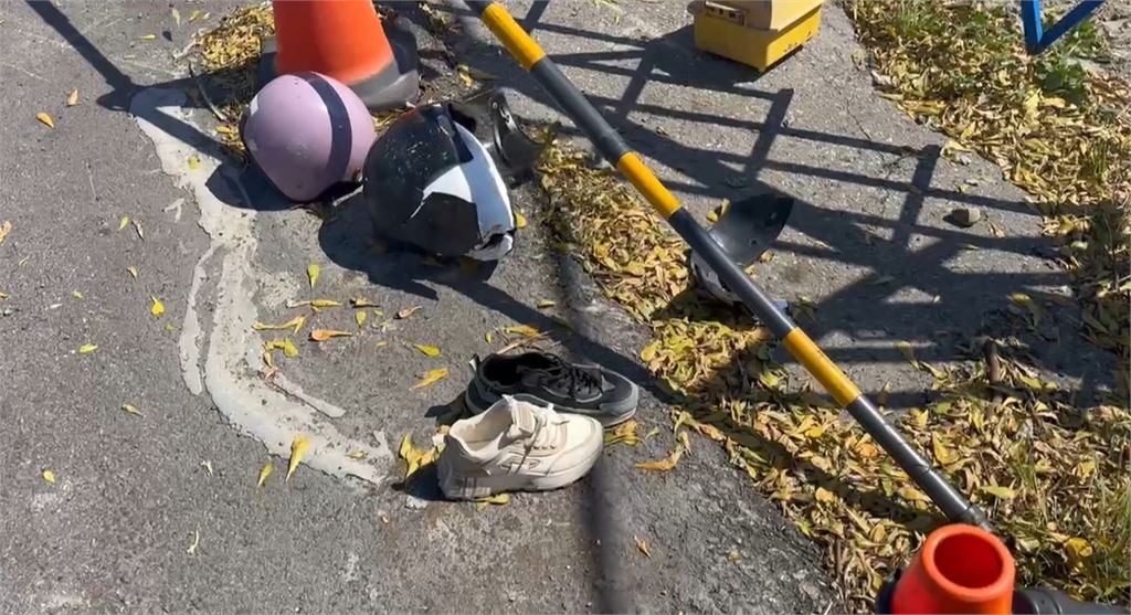 疑視線死角！彰化拖板車撞雙載機車　夫妻遭輾雙亡
