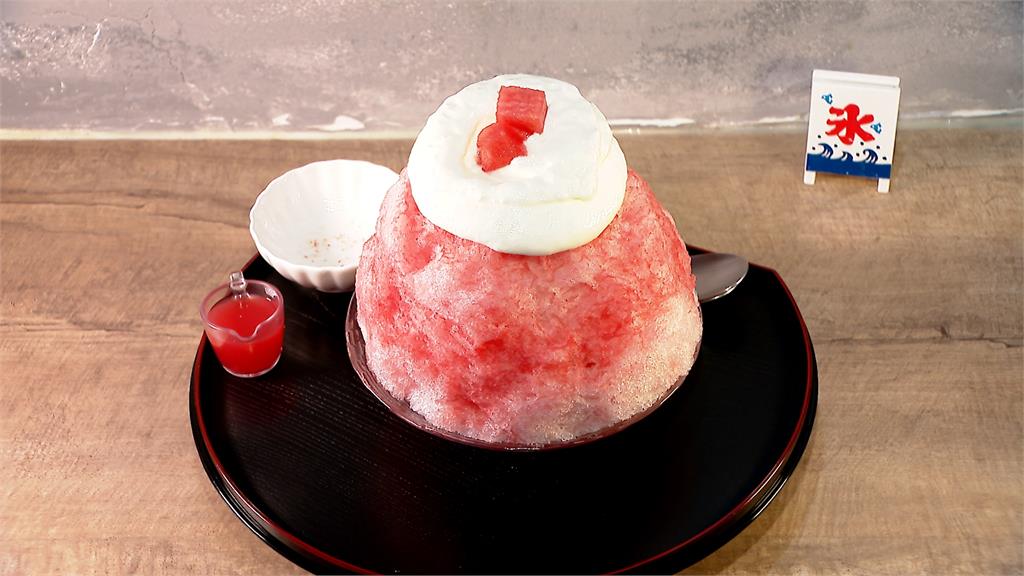 「甜美人西瓜」刨冰透心涼　「紅玉紅茶刨冰」口感多層次
