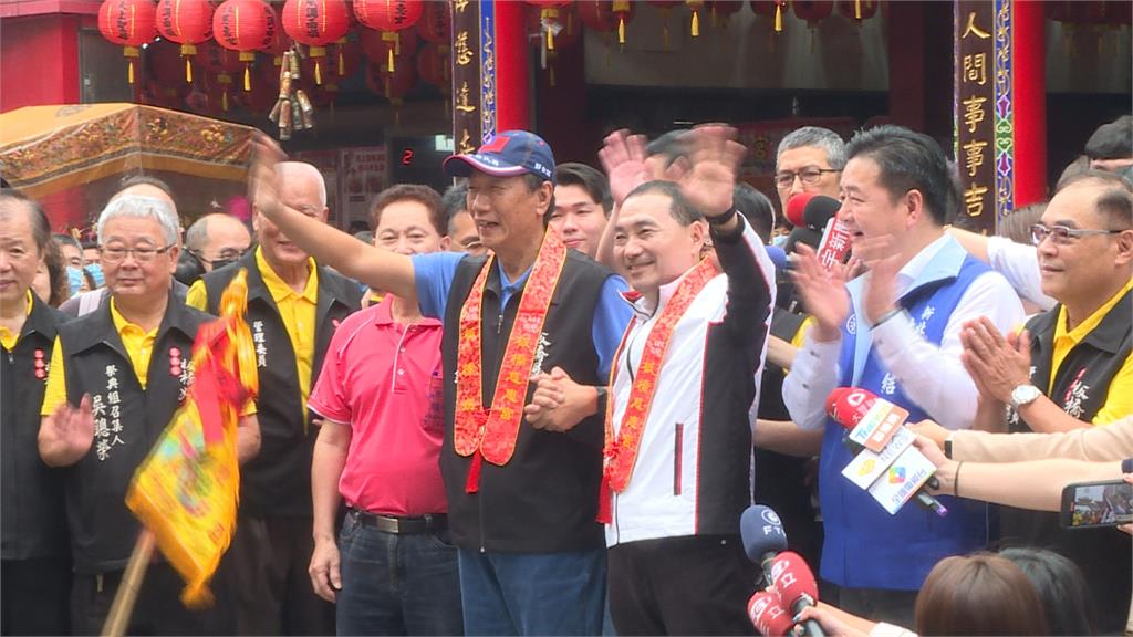 傳藍定侯友宜於一尊? 朱立倫兩度見郭力促「侯郭配」