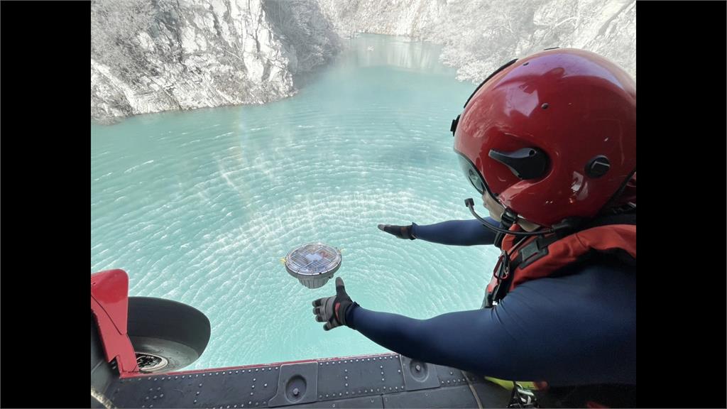 花蓮堰塞湖蓄水量下降至６．４％　下游土砂仍維持「紅色警戒」