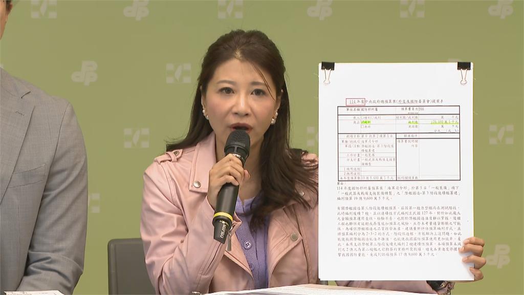 快新聞/藍委擬刪光潛艦預算 民進黨:國民黨正上演門戶洞開三部曲