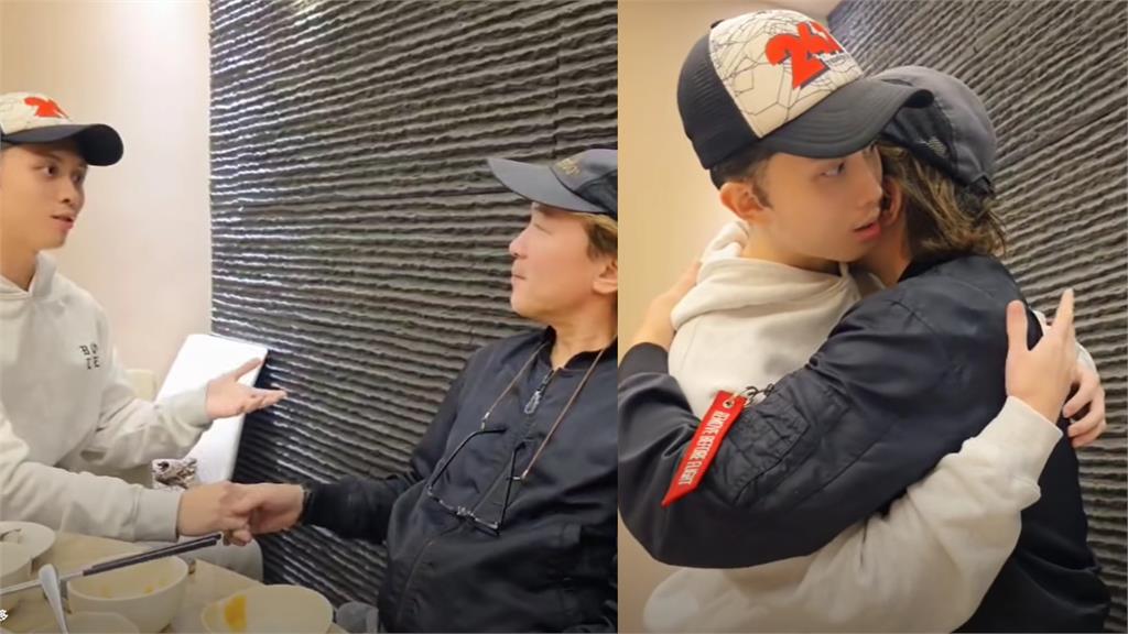 被孫安佐「捧臉熱情獻吻」孫鵬反應曝！狄鶯感動喊：我最愛的兩個男人