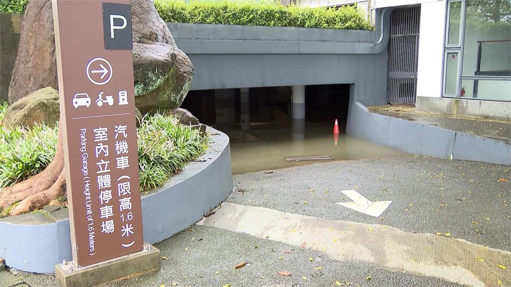 金山朱銘美術館成重災戶！風雨侵藝術品、積水未退　