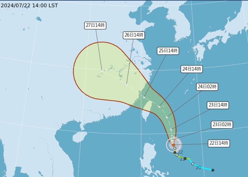 快新聞／凱米預計2330發海警！　明起全台旅遊景點、活動暫停一次看