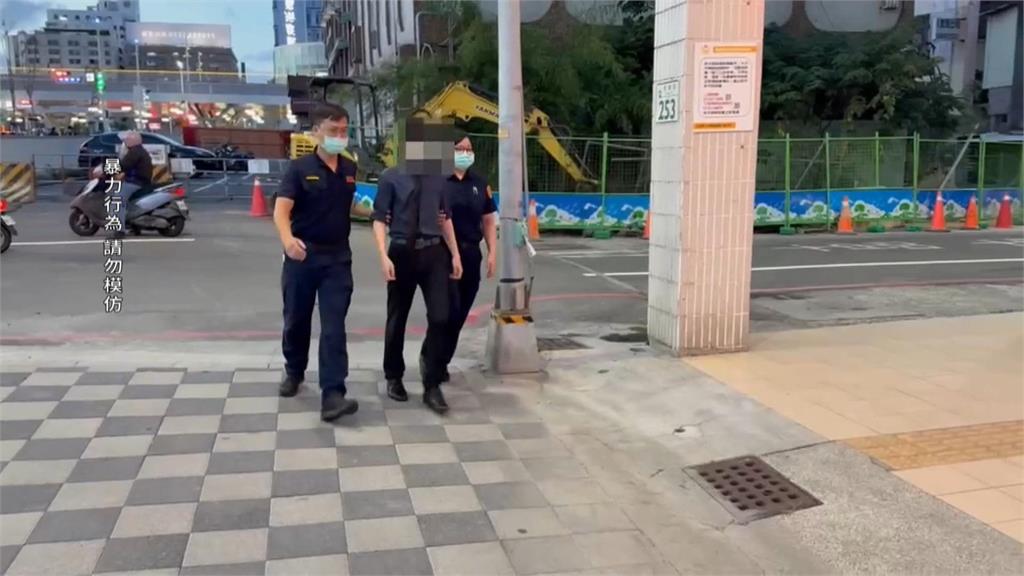 停車位爆糾紛!男子「大街上持刀揮舞」 警循線逮人依恐嚇罪送辦