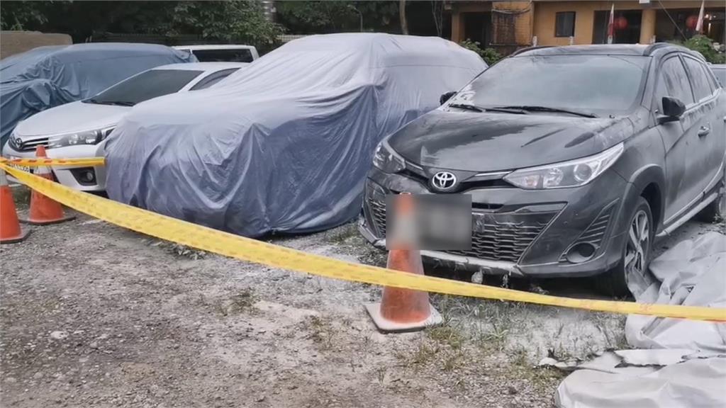 廟前停車場疑遭縱火 路過民眾與廟公合力滅火