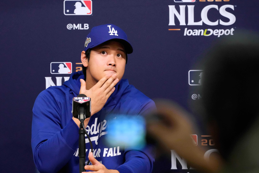 MLB(影)/大谷翔平大讚山本由伸好投!將擔任國聯冠軍戰G4先發:我不能輸