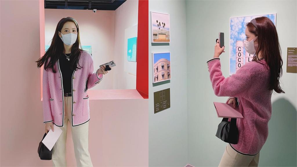 潤娥撞衫「南韓第一腿精」宣美　低領外套「同款不同色」網：好難選！