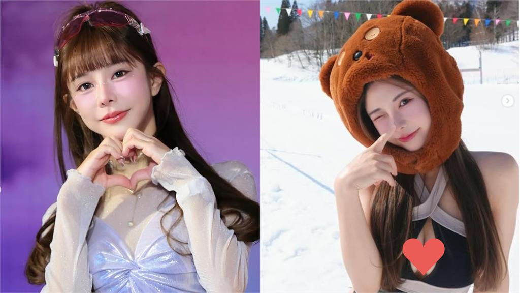 樂天超兇MC雪地解放「泳裝開大洞」！彎腰「炸出白麻糬」網暴動：不冷嗎？