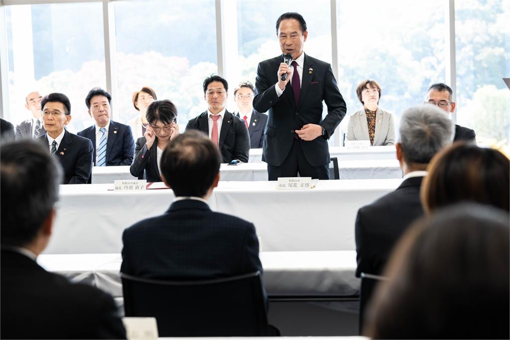 台日友好!高市副市長率團訪和歌山市 簽訂交流促進備忘錄