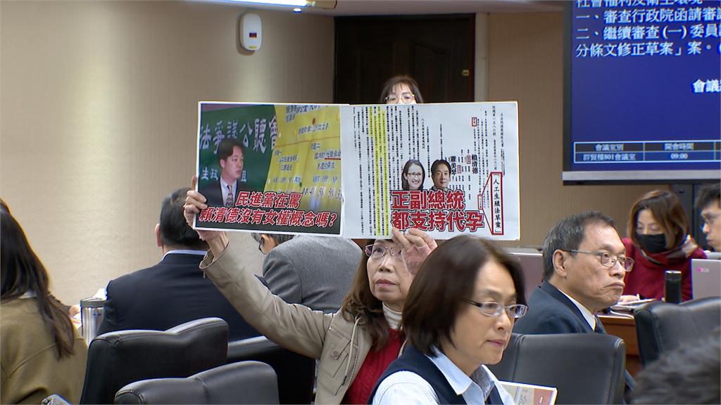 林國成酸「考試不及格留任」　陳昭姿：我簽的是代孕條款