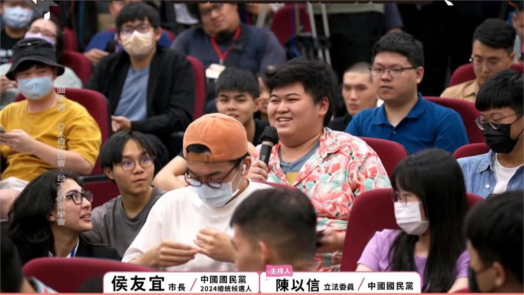 侯友宜台大演講「補考」根本沒準備? 稱「這件事」蔡沒做到慘被打臉
