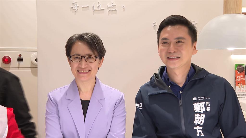 陳見賢宣布參選鄭朝鐘站台　鄭朝方：管不了哥哥