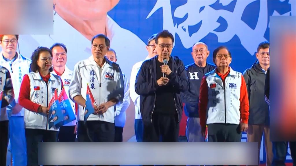 趙少康屏東趕場造勢喊與侯分進合擊　柯盈恆春造勢砲打藍綠