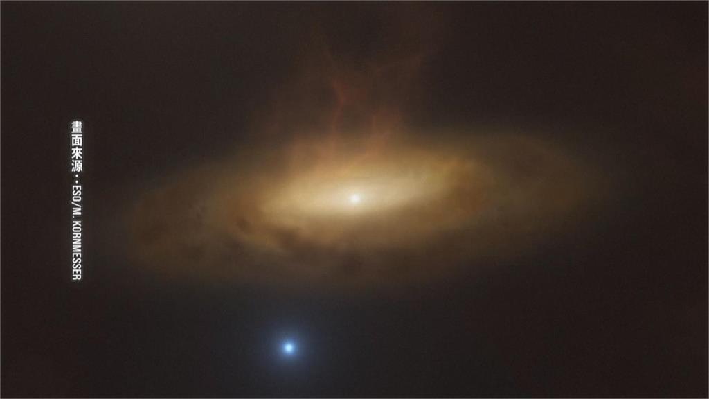 比太陽大百萬倍！宇宙突冒光芒　天文學家：疑有超大黑洞甦醒