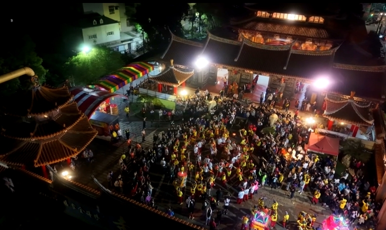 大庄媽徒步北港進香! 4/30駐駕大村慈雲寺宛如不夜城