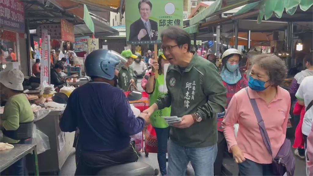 民進黨高雄立委參選人拚勝選! 許智傑.邱志偉.李柏毅.黃捷掃街勤跑基層